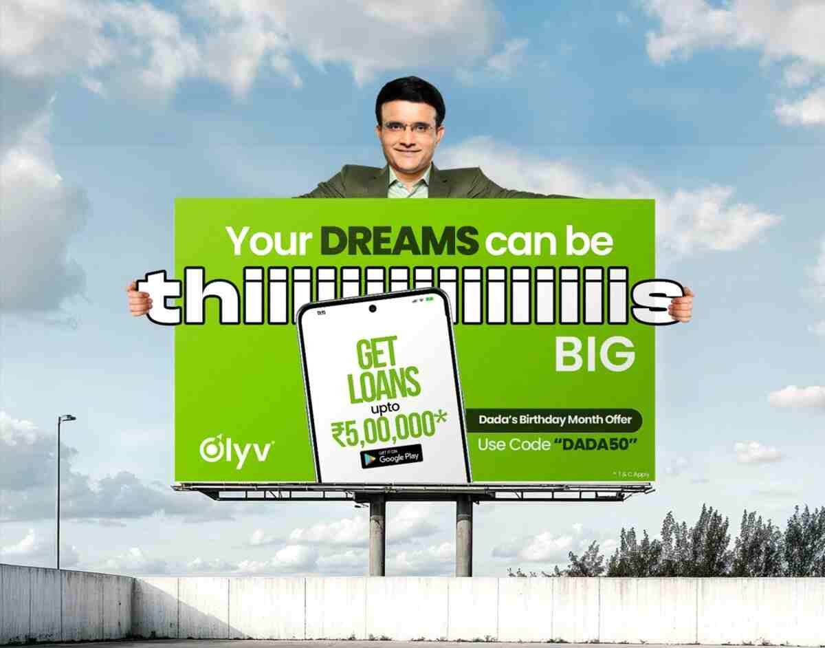 Sourav Ganguly Fronts Olyv’s Milestone OOH Campaign in Kolkata