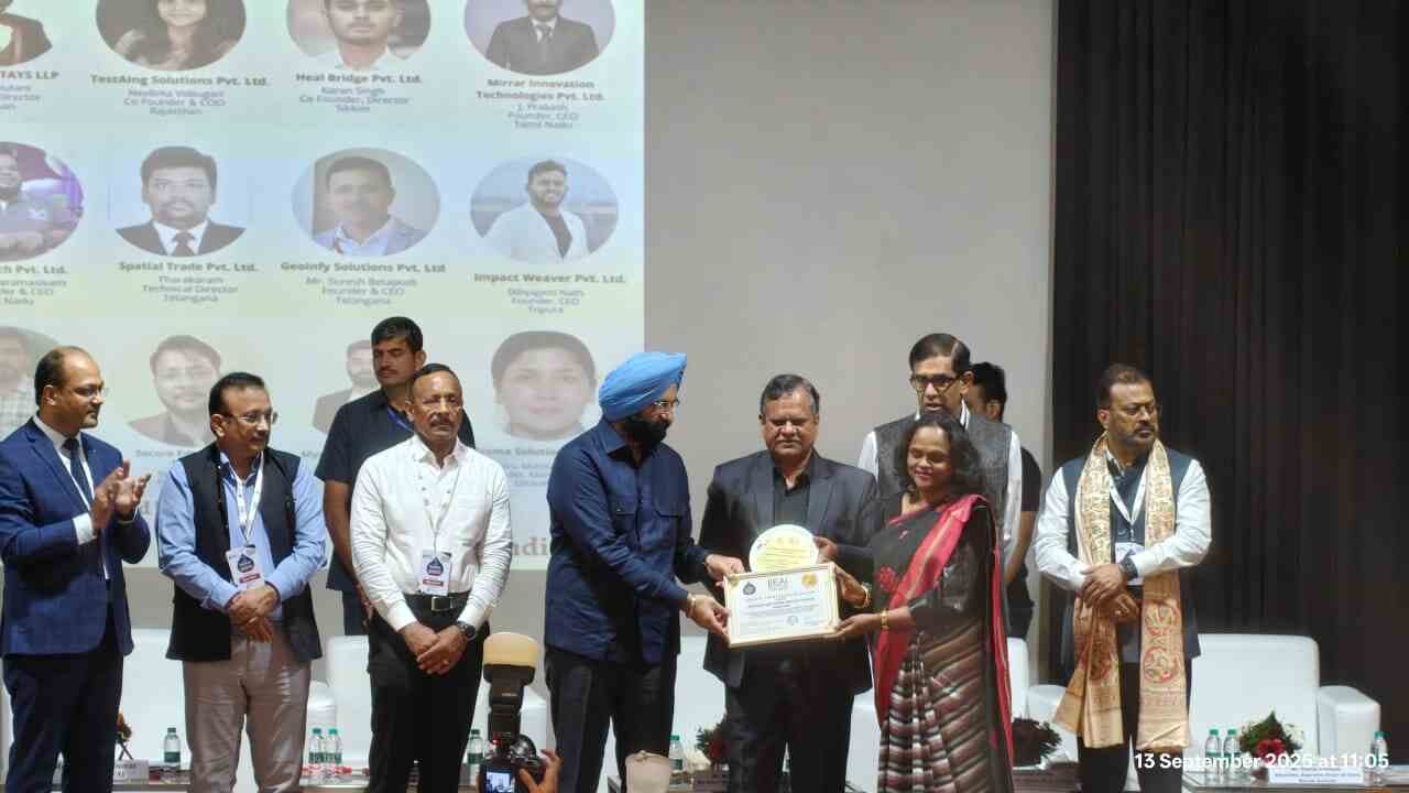 AIEnsured Wins Bharat Entrepreneur Award 2025