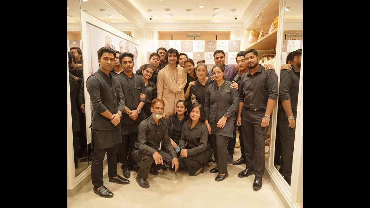Tasva, the Indian Menswear Brand, Launches their Flagship Store in Rash Behari, Kolkata with Bollywood Actor Shantanu Maheshwari
