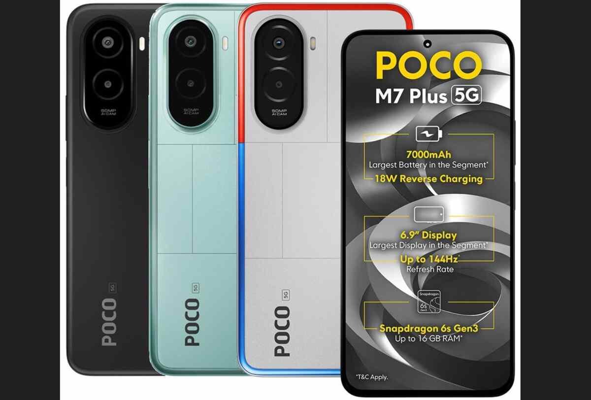 Poco M7 Plus 5G 4GB RAM Variant: Price in India, Sale Date, and Specs