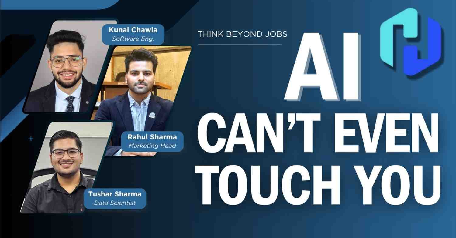 Three Young Indian Innovators took Challenge to Help Every Indian Fresher to Get a Job 3 Hireonix AI, Indian innovators, fresher jobs, AI recruitment, job search India, young entrepreneurs, Tushar Sharma, Rahul Sharma, Kunal Chawla