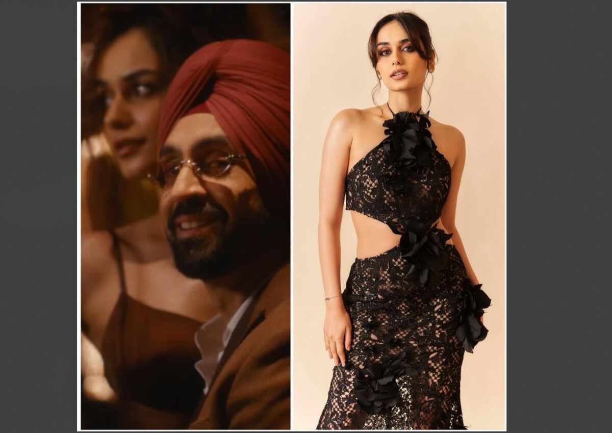 Manushi Chhillar Joins Diljit Dosanjh for 'Kufar,' Diversifying Her Artistic Portfolio 2 Manushi Chhillar, Diljit Dosanjh, Kufar, Kufar Teaser, Manushi Chhillar sexy look, Diljit Dosanjh new song, Manushi Chhillar music video, Aura album, celebrity collaboration