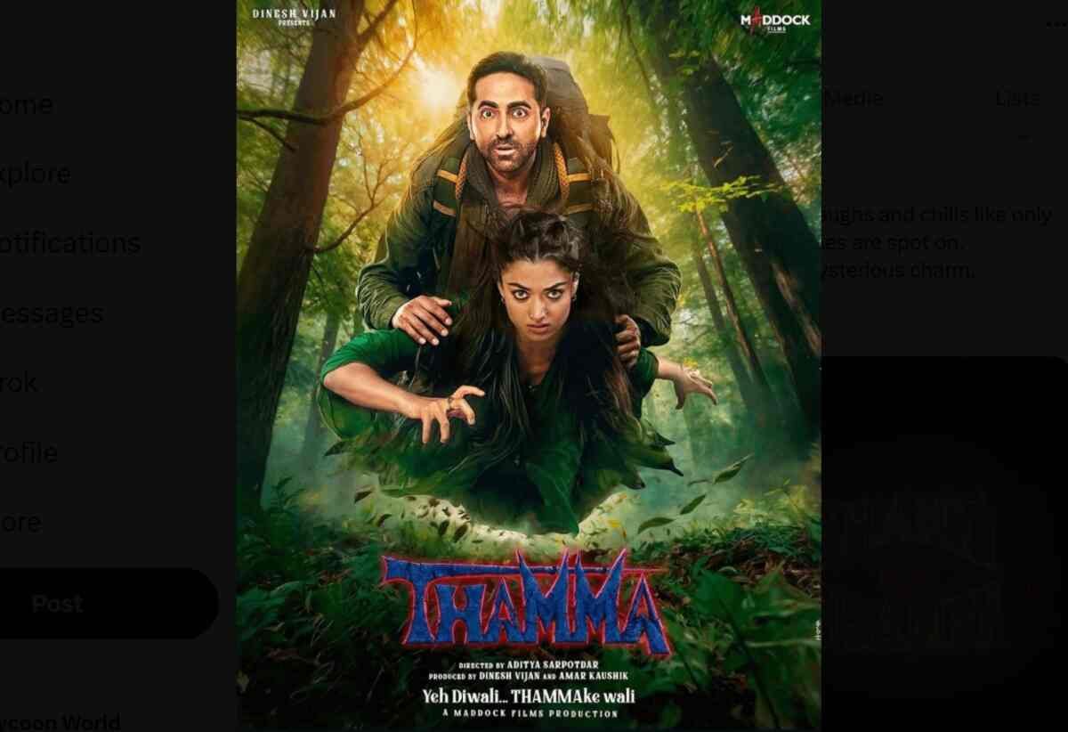 Is Thamma the Worst Maddock Horror Film? Review of Ayushmann, Rashmika’s Vampire Flick