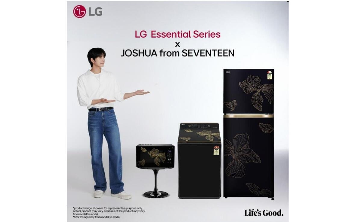 JOSHUA LG India, SEVENTEEN JOSHUA LG, LG Essential Series India, K-pop star LG campaign, Joshua Hong India ad