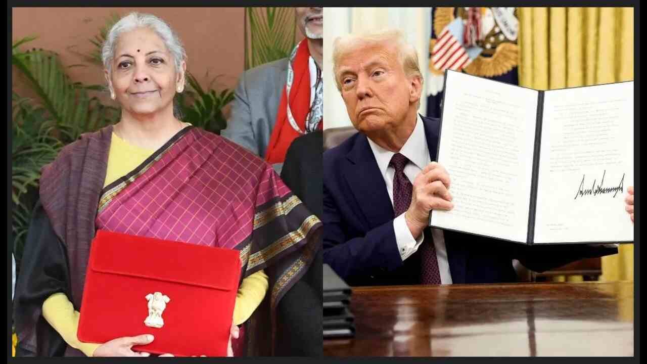 Three Big Budget Moves That Blunt Trump Tariffs: SEZs to Textiles Get a Protective Shield 36 Trump Tariff and Budget 2026,Budget 2026 India, Trump Tariffs impact, SEZ DTA sales, National Fibre Scheme, export relief