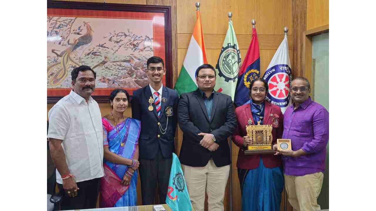 KLH Aziznagar Student Receives Prestigious DG NCC Commendation Card 1 KLH Aziznagar