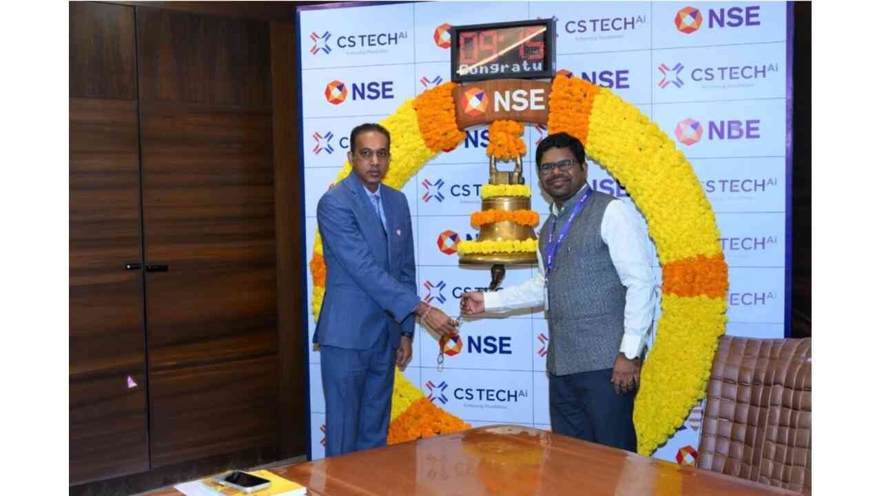 CS TECH Ai Lists on NSE as Revenue and Profit Rise 2 CS TECH Ai