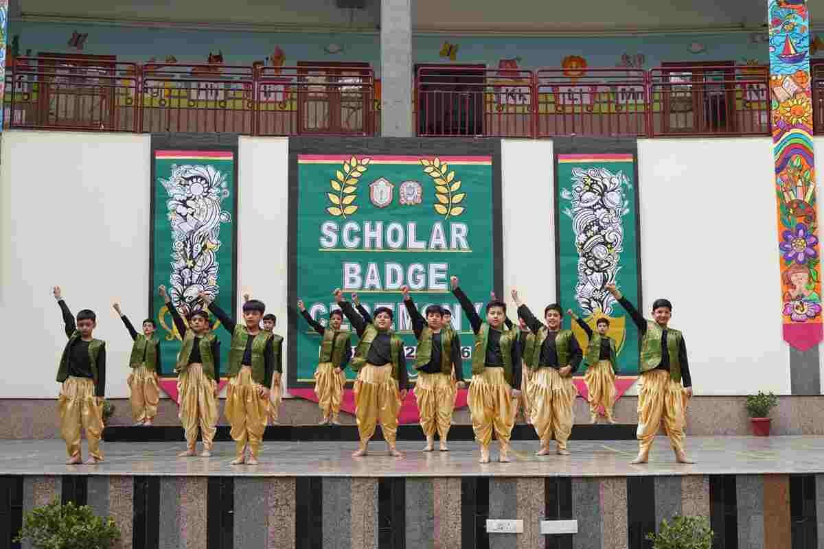 Delhi Public School Indirapuram, DPS Indirapuram Scholar Badge Ceremony 2026, Ghaziabad school event, Class V scholar badge, academic excellence awards, DPSI achievements, school ceremony Ghaziabad