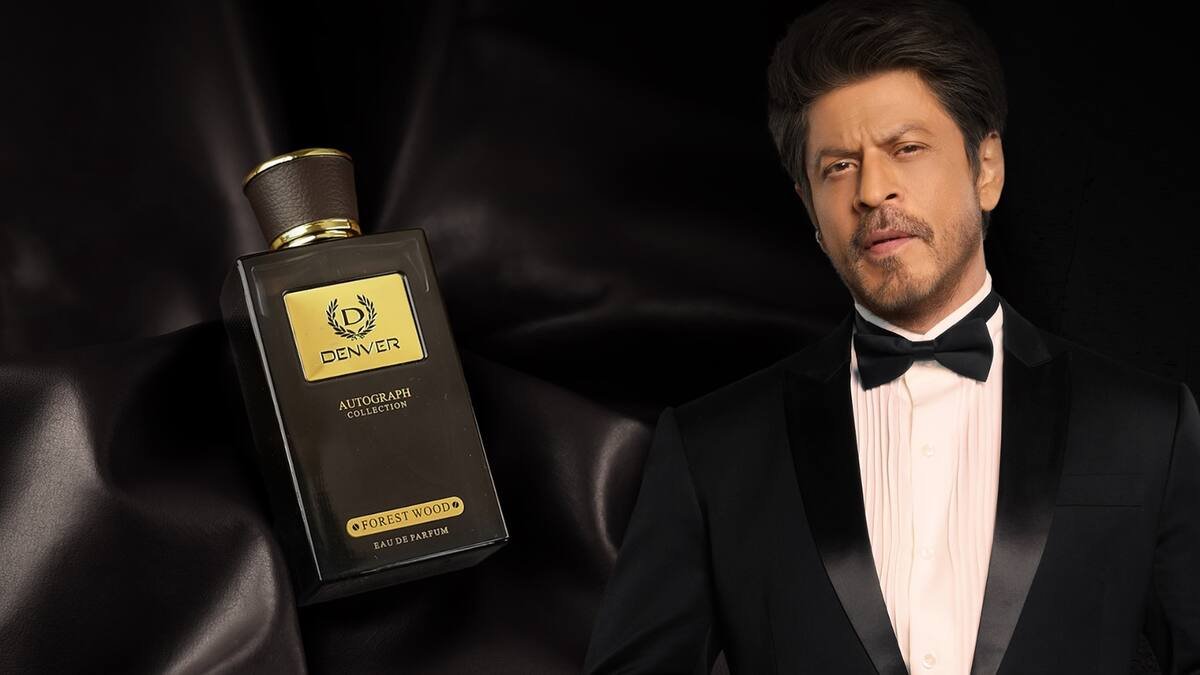 DENVER Forest Wood, SRK Autograph Collection, Shah Rukh Khan perfume, long-lasting perfume for men, fresh woody fragrance, premium men's grooming India, versatile men's scent, everyday luxury perfume