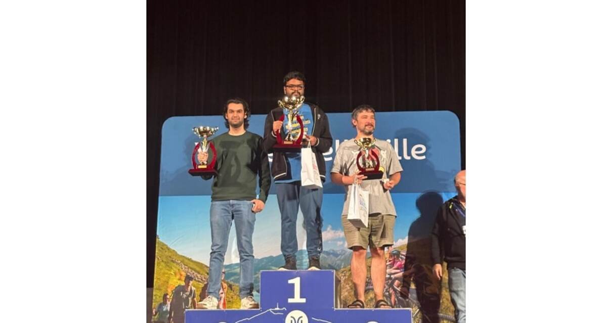 KLH Student Bags Silver at France Chess Championship 1 Raja Rithvik, KLH Aziznagar Campus, Telangana Grandmaster, Menuires International Chess Championship, France chess tournament, Indian chess player, Silver medal chess, Maxime Lagarde, KL Deemed to be University, chess news 2026
