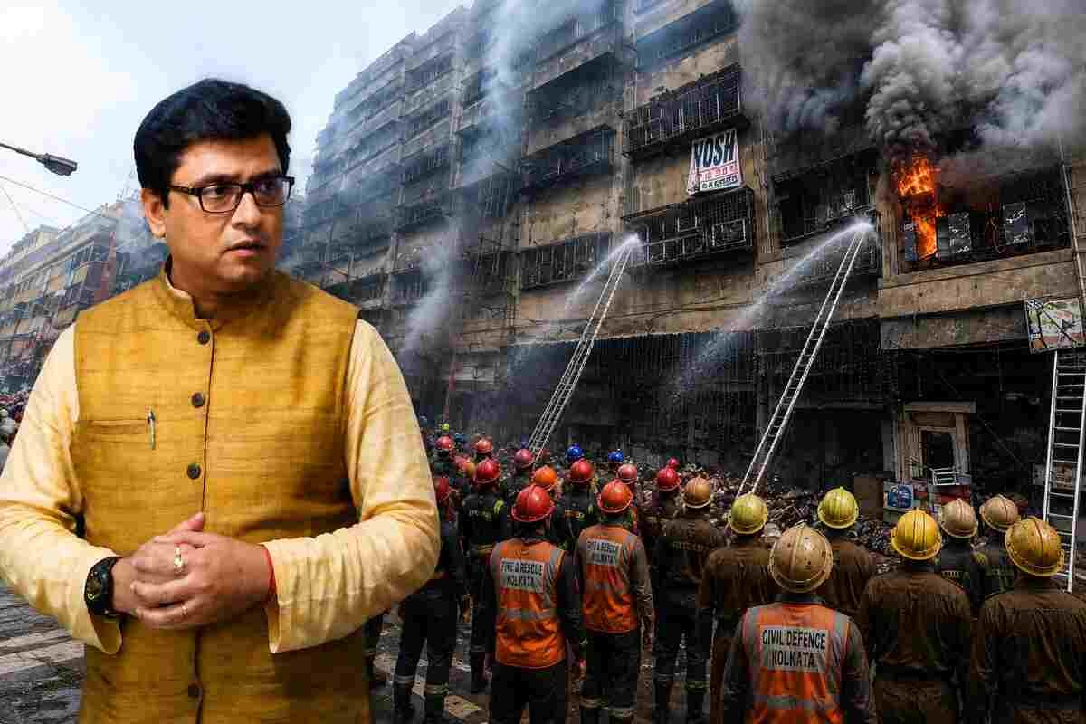 Kolkata fire, Kolkata building fire, West Bengal news, Kuldip Maity, Kolkata hotel fire, fire safety Kolkata, Kolkata accident news